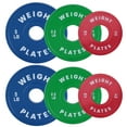 thumbnail image 2 of Danolapsi 2 In Change Plates 1.25LB 2.5LB 5LB  Fractional Weight Plates,Bumper Plates for Weight Lifting,Strength Training Gym Home,Rubber Coating, 2 of 9