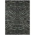 thumbnail image 2 of Addison Rugs Addison Indoor/ Outdoor Safari Zebra Animal Print Washable Area Rug 8' x 10' - Shadow, 2 of 5
