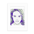 thumbnail image 1 of Encanto de moda Marco de Fotos de escritorio imagen Blanco Pintura arte 5x7 pulgadas, 1 of 4