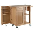 thumbnail image 3 of Winsome Wood Douglas Utility Kitchen Cart, Natural Finish, 3 of 14