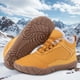 thumbnail image 3 of Zapatos Trekking Al Aire Libre Con Punta Ancha Descalzos Botas Nieve Descalzas Felpa Invierno Antideslizantes Impermeables para Hombres Y Mujeres, 3 of 9