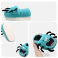 thumbnail image 6 of Wovix Cute Animal Slippers Boys Girls House Shoes Non Warm Soft Winter Fuzzy Indoor Slipper Basic Soft Daily Bedroom Dormitory Blue 39, 6 of 6