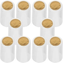 100 Pcs Red Wine Plastic Cap Wine Bottle Heat Shrinkable Film Heat Shrink Bottle Seal A Banquet Sealers