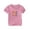 Pink, variant on XEGLSBU T Shirts for Girl Summer Short Sleeve Top for Big SisterCute Sailor Collar Shirt Shirt 1 13 Years Old Black Size 6-7 Years