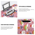 thumbnail image 4 of Travel Luggage Cover Protector - Cute Chicken Rainbow Flower Love Anti-Scratch Suitcase Covers Fits 18-32 Inch Luggage, 4 of 5