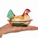 thumbnail image 1 of Glass Chicken Candy Jar with Lid Snack Bowl Serving Tray for Kitchen Dining Room Table Centerpiece 1-Piece, 1 of 1
