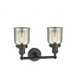 thumbnail image 5 of 208-OB-G58 Innovations Lighting Bell - 2 Light Bath Vanity In Industrial Style-10 Inches Tall and 16 Inches Wide-Oil Rubbed Bronze Finish-Silver, 5 of 5