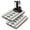 White-430, variant on Coffee Bar Mat with Rustic Design - Absorbent & Leak-Proof Diatom Mud Mat for Coffee Station, Durable Under Machine Pad with Quick Dry & Stain-Hiding Surface, Bohemian Touch
