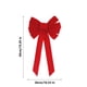 thumbnail image 3 of 1pc Velvet Christmas Tree Bow Decoration Wreath Bow Decoration, 3 of 7