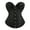 Black, variant on Corset Belts for Women Strapless Vintage Floral Embroidery Patterns Lace Up Push Up Bustier Elegant Corset Belt Halloween White