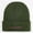 Army Green, variant on Smiley Face Embroidered Acrylic Knit Beanie, Unisex Heavyweight High Stretch Warm Hat, Perfect Gift for Men & Women