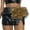 Brown, variant on Jesscasday Cool Faux Furs Waist Cincher Belt For Women Daily Wear and Night Club Dressingup
