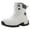 White, variant on WEAIXIMIUNG Women's Boots Couple Boots Winter Snow Boots Padded Thickened Warm Shoes