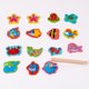 thumbnail image 5 of Weerihhol - Juego de 15 piezas de juguetes de pesca de madera con forma de pez, juego de pesca educativo, 9 canciones sin cortar, 5 of 6