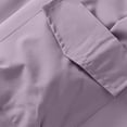 thumbnail image 6 of Lenpel Boys Girls' Baggy Joggers Kids Elastic Waist Pull on Pleated Cinch Bottom Cargo Pants Casual Athletic Pants(Purple,14-15 Years), 6 of 6