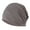 Khaki, variant on Spring Fall Skull Beanie Baggy Unisex Solid Color Elastic Thin Protective Street Dance Brimless Running Beanie Hat Headwear Fashion