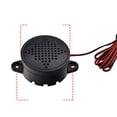 thumbnail image 4 of 12W ABS Intercoms Speakers For Vehicles Includes Adhesive Backing 4Ω Impedance Matching IPX4 Water Protections, 4 of 6