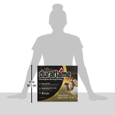 DURAFLAME GOLD FIRELOG (9 PACK)