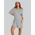 thumbnail image 3 of PUWEI Women's Casual Short Sleeve Romper Oversized Tee Athletic Jumpsuits Overalls Deep Pockets, 3 of 7