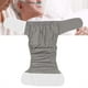 thumbnail image 5 of M Buder Pañales de Tela Reutilizables Impermeables Lavables para Adultos Mayores y Pacientes Encamados, Alta Absorción y Prevención de Fugas Laterales, Cierres de Velcro, Color Gris, Talla Única, 5 of 9