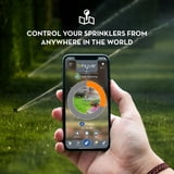 Orbit B-hyve 12-Station Indoor/Outdoor Sprinkler Controller with Wi-Fi ...