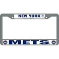 thumbnail image 1 of New York Mets License Plate Frame Chrome, 1 of 1