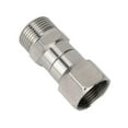 thumbnail image 4 of Adaptador de manguera de lavadora a presión 3/8 pulgadas NPT de acero inoxidable M22 Adaptador giratorio M22 14 mm, 4 of 8