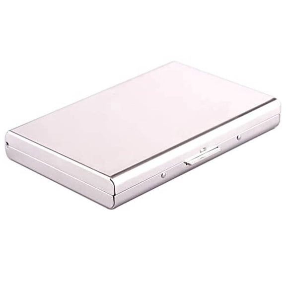 GASTROPOD 2026 New Card Holder Waterproof Protection Rfid Card Holder Aluminum Card Case Rfid Shielding Layer Credit Card Organizer for Travel Work Daily Clear