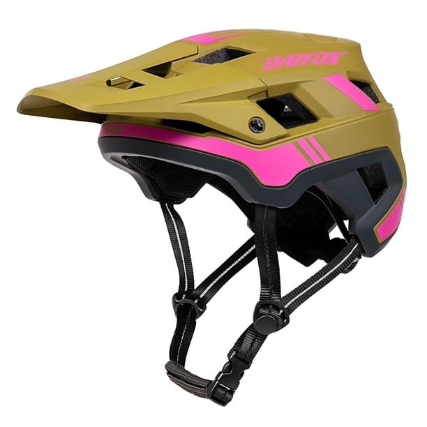 Casco de bicicleta BATFOX LA303 amarillo talla M 54-57 cm 390 g