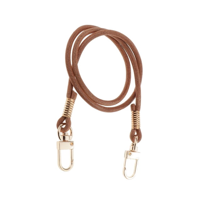 1 pieza de cadena y correa de repuesto para bolso de mano con asa de hombro de cuero Oro