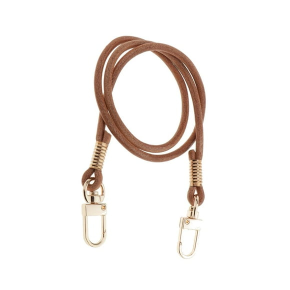 Correa de repuesto para bolso de piel sintética, estilo vintage, longitud 61 cm, ancho Oro