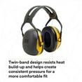 thumbnail image 3 of Peltor Black And Yellow Model X2A/37271(AAD) Over-The-Head Hearing Conservation Earmuffs, 3 of 9