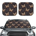 thumbnail image 2 of Yiaed Butterfly1 Print Car Front Windshield Sun Shade,Foldable Anti-UV Car Sunshade for Front Window for Most Vehicles-Medium, 2 of 5