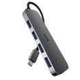 thumbnail image 2 of uni Hub USB C a USB 4 puertos, adaptador USB tipo C a USB de aluminio, 2 of 2