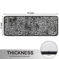 thumbnail image 5 of Kitchen Rugs Sets Of 2,Black and Tan Leopard Print Anti Fatigue Kitchen Mat Rugs Non Slip Washable,Decorative Kitchen Floor Mats for Kitchen,Sink,Laundry,17"x47"+17"x47", 5 of 5