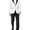 White, variant on Adam Baker Men's Modern Fit Two-Piece Peak Lapel Tuxedo Suit