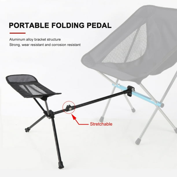 Jasmine Outdoor Fishing Beach Footrest Portable Aluminum Leg Stool