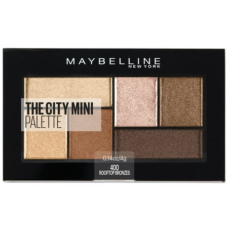Maybelline The City Mini Eyeshadow Palette Makeup, Rooftop Bronzes, 0.14