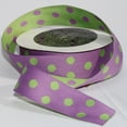 thumbnail image 2 of The Ribbon People Green Contemporary Polka Dot Woven Craft Ribbon 1.5" x 27 Yards, 2 of 2