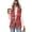 Christmas Cucumber Santa Hat, variant on Chririnla Tree Leaves Print Sleeveless Collared Waistcoat for Summer, Fitted Women's Suit Vest One Button Women's Outerwear Vest