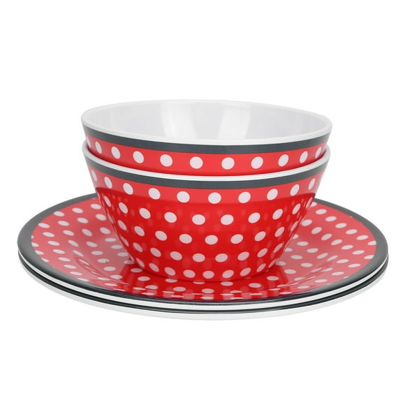 Tableware,4Pcs Salad Dish Set Salad Dish Food Plate Power Packed Performance