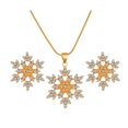 thumbnail image 4 of Shisuyan Jewelry Set Golden 1 Set 0.8x0.8in, 4 of 8