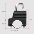 thumbnail image 3 of Candado retráctil para casco NikouMX de aluminio ligero para motocicleta y bicicleta confiable y duradero, 3 of 7