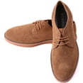 thumbnail image 2 of Mio Marino Men's Suede Derby Casual Dress Shoes, 2 of 7