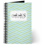 Cafepress Personalized Zigzags Greenblue