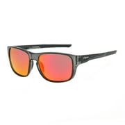 Piranha Eyewear Apex Flexible Temple Square Sunglasses for Men with Red Mirror Lens