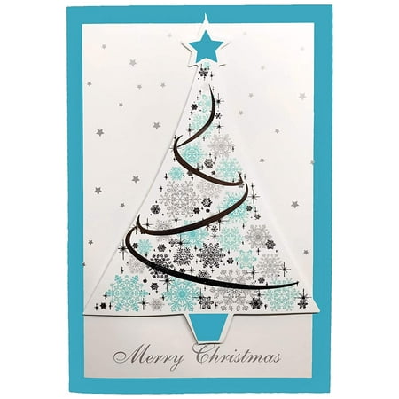 Christmas Card Thai Style Set of 10 Handcrafted Christmas Holiday Cards by ALEF (Choose from a number of different styles) ()
