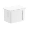 thumbnail image 2 of WIZUTIZ Toilet Tissue Box Non Perforated Wall Mounted Toilet Paper Box Toilet Paper Toilet Paper Roll Paper Box Household Items for New Home Easy to Dry, 2 of 5