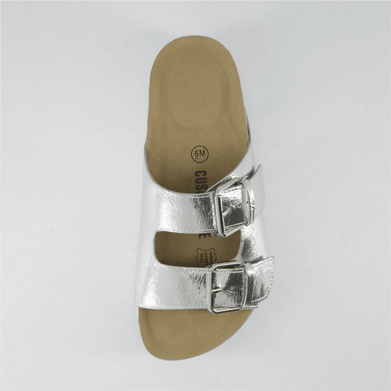 Cushionaire Women's Guru Suede Platform Sandals