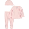 thumbnail image 4 of Carter's Child of Mine Baby Layette Outfit Set, 15-pack, Sizes Preemie-6/9 Months, 4 of 9